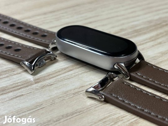 Xiaomi Mi Band 8/9/10 bőr pótszíj