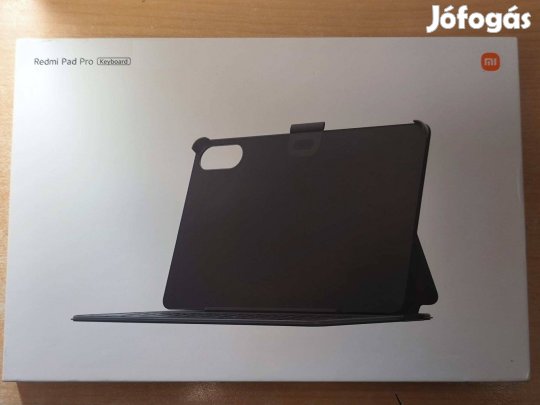 Xiaomi Pad Pro Keyboard 12.1" Billentyűzetes Tok Fekete Új Garis !