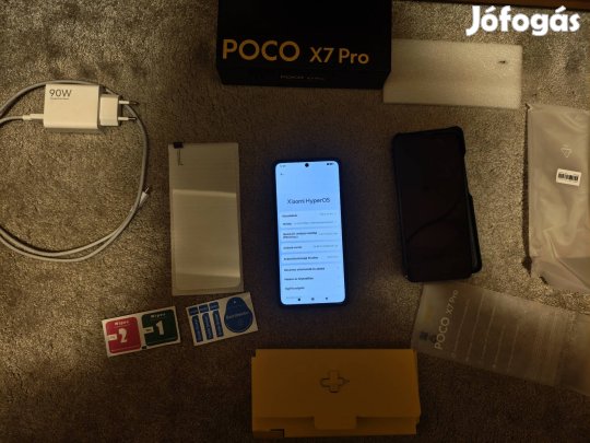 Xiaomi Poco X7 Pro 5G 12 GB RAM + 90W töltő