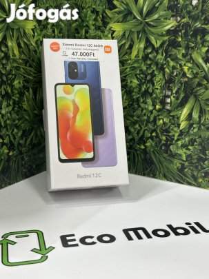 Xiaomi Redmi 12C Kártyafüggetlen 64 GB, 12 hó garancia