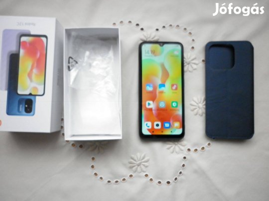 Xiaomi Redmi 12 C Mobiltelefon + Töltővel és Tokkal