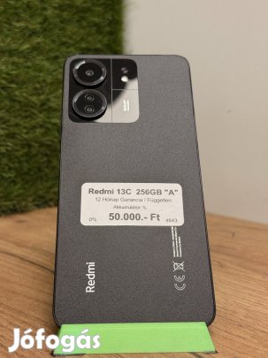 Xiaomi Redmi 13C Kártyafüggetlen 256 GB, 12 hó garancia