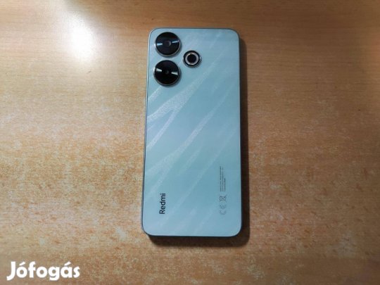 Xiaomi Redmi 13 6+2/128GB Dual Független Újszerű Zöld Garis !
