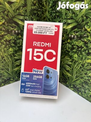 Xiaomi Redmi 15C Kártyafüggetlen 128 GB 4 GB Ram, 12 hó garancia