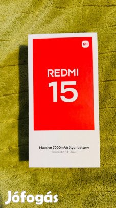 Xiaomi Redmi 15 128gb bontatlan új független okostelefon eladó