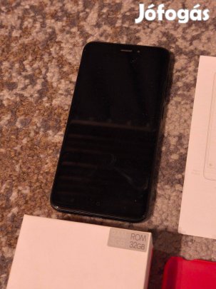 Xiaomi Redmi 4X - Android 16 -al, fekete, tartozékokkal