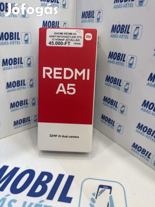 Xiaomi Redmi A5 Kártyafüggetlen 64 GB, 12 hó garancia