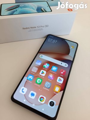 Xiaomi Redmi Note 12 Pro 5G - tökéletes állapotú + üvegfólia