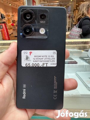Xiaomi Redmi Note 13 Kártyafüggetlen 256 GB, 12 hó garancia