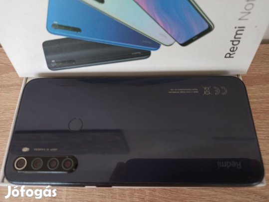 Xiaomi Redmi Note 8(T);kártyafüggetlen telefon megkímélt állapotban