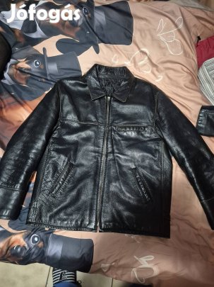 Xl es férfi bőrkabát új eladó