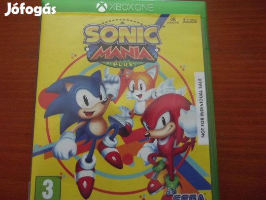 Xo-181 Xbox One Eredeti Játék : Sonic Mania Plus ( karcmentes)
