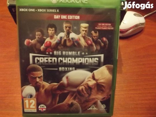 Xo-265 Xbox One Eredeti Játék : Big Rumble Boxing Creed Champions Új