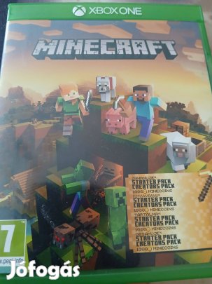 Xo-40 Xbox One Eredeti Játék : Minecraft Starter Pack ( karcment