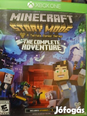 Xo-5 Xbox One Eredeti Játék : Minecraft Story Mode The Complette