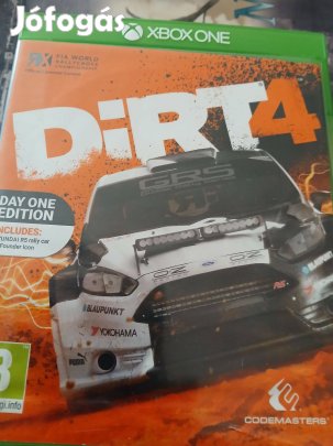 Xo-87 Xbox One Eredeti Játék : Dirt 4 ( karcmentes)
