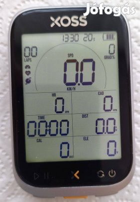 Xoss G+ Gen3 kerékpáros computer és szenzor - újszerű