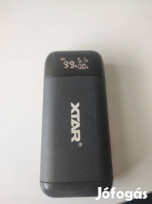 Xtar pb2s 18650 / 21700 akkumulátor töltő