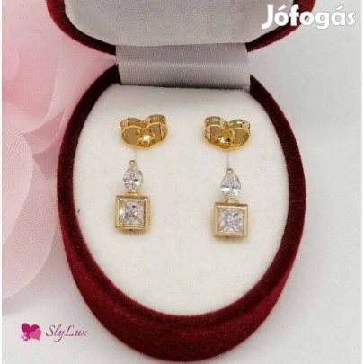 Xuping aranyozott antiallergén fülbevaló, 12 mm (1494)