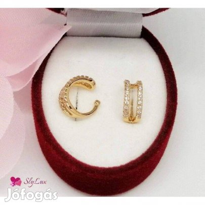 Xuping aranyozott antiallergén fülbevaló, 12 mm (1641)