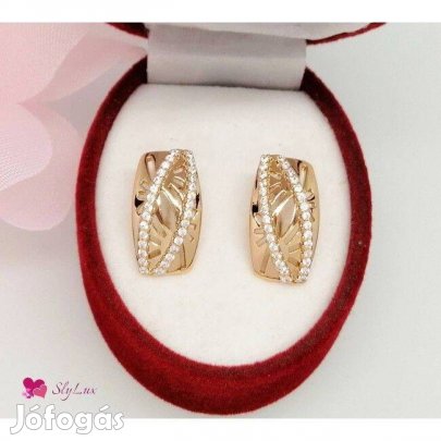 Xuping aranyozott antiallergén fülbevaló, 15 mm (1311)