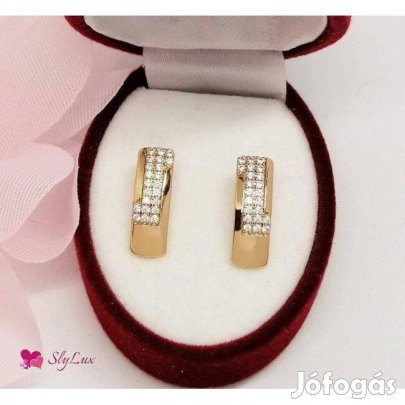 Xuping aranyozott antiallergén fülbevaló, 16 mm (1633)