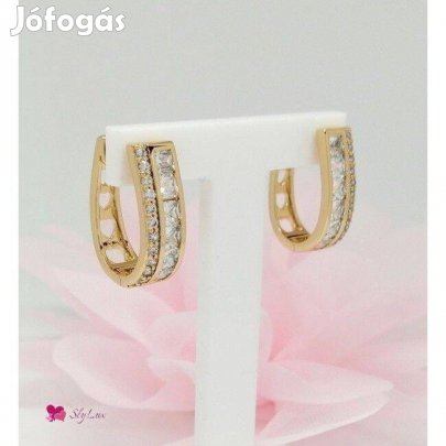 Xuping aranyozott antiallergén fülbevaló, 20 mm (1540)