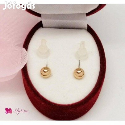 Xuping aranyozott antiallergén fülbevaló, 5 mm (1359)