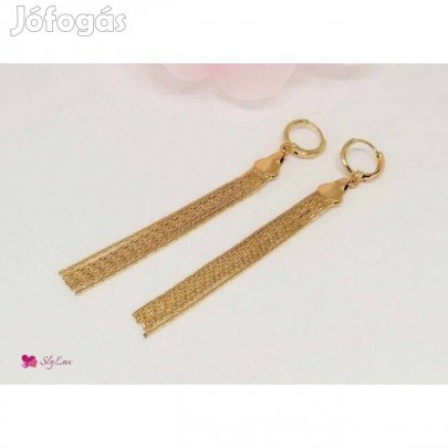 Xuping aranyozott antiallergén fülbevaló, 80 mm (1302)