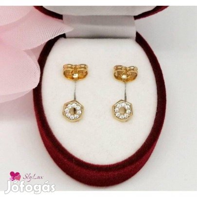 Xuping aranyozott antiallergén fülbevaló, 8 mm (1492)