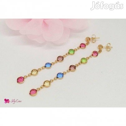 Xuping aranyozott antiallergén fülbevaló, 90 mm (1603)