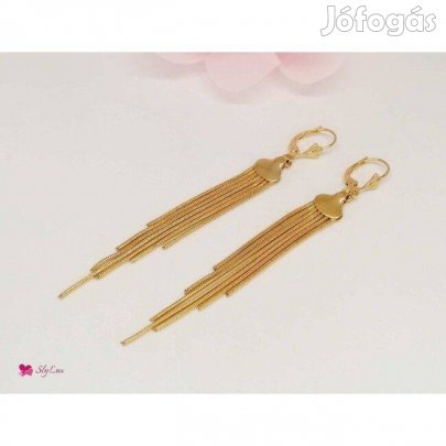 Xuping aranyozott antiallergén fülbevaló, 95 mm (1627)