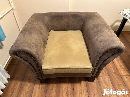 Xxxl Lutz Dakar-Wales Velur Bör Fotel