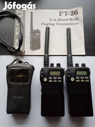 Yaesu FT26 kézi rádió adóvevő