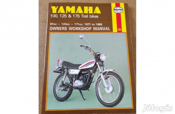 Yamaha 100, 125, 175 Trail motor javítási könyv