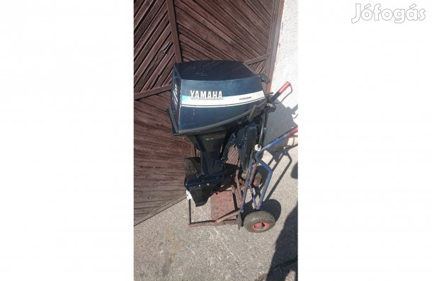 Yamaha 9.9Le.4 ütemű , önindítós ,hosszú csizmás távkaros motor