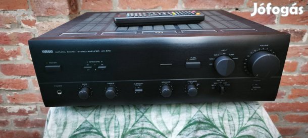 Yamaha AX-570 erősítő távirányítóval 2*140W