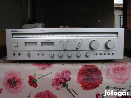 Yamaha CR 840 sztereó rádiós-erősítő. Receiver. 2 x 60 watt