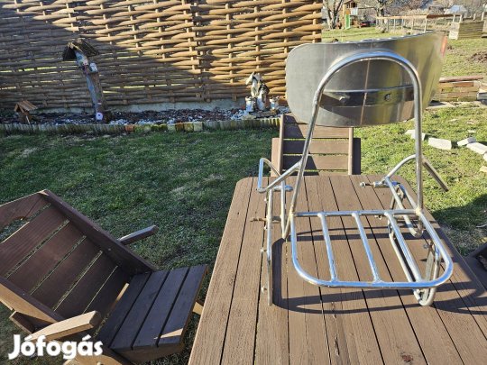 Yamaha Dragstar 650 hátsó üléstámla, csomag -és oldaltáska tartóval