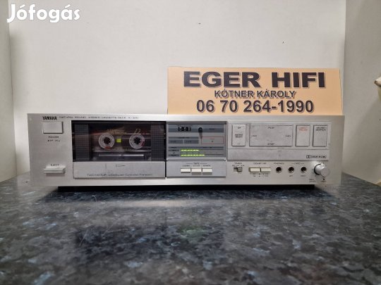 Yamaha K-320 magnó deck vadonatúj szíjakkal, görgővel 