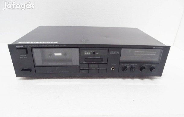 Yamaha K-340 sztereó kazetta deck magnó kazetta lejátszó