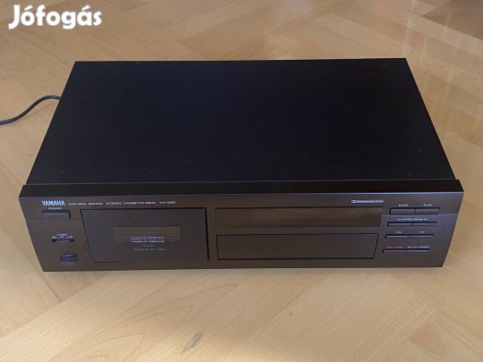 Yamaha Kx-580 magnó deck Dolby S, auto kalibráció, manual bias