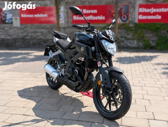 Yamaha MT-125 Írásos RED Baron Garanciával!