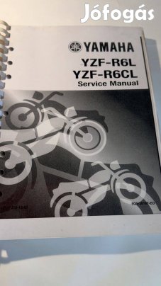 Yamaha R6 R 6 Yzf-R6L Yzf-R6CL service manual szerviz kézikönyv