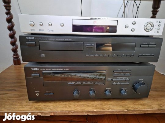 Yamaha RX-395 rádióerősítő és CDX-390 CD lejátszó