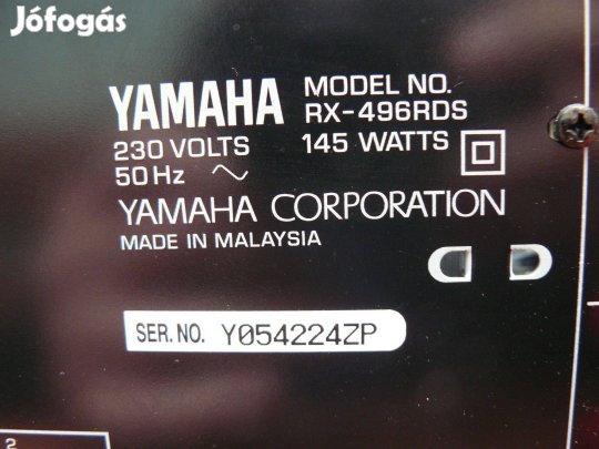 Yamaha RX-496 RDS