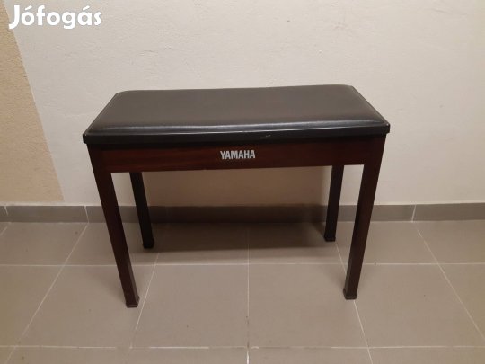 Yamaha Zongora pad, zongora szék, barna