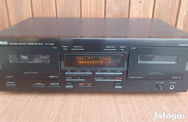 Yamaha magnó deck Kx W321