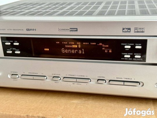 Yamaha nagy erősítő 7x130 Watt nagyon jó hangzással 