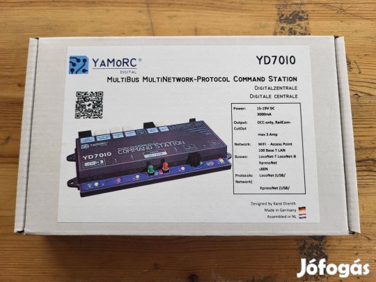 Yamorc YD 7010 digitális központ ( N,TT,H0 )
